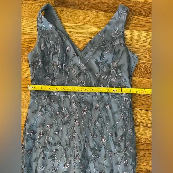 Ever Pretty Elegant Blue Embellished Maxi Dress - Picture 5 of 15